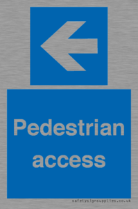 Pedestrian access